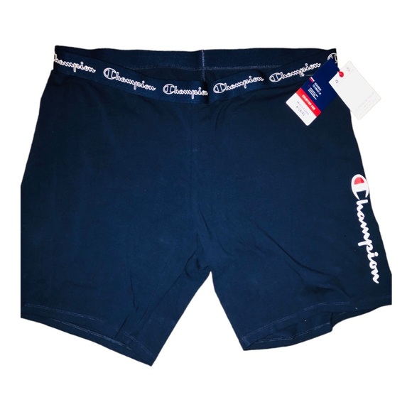 Champion moisture Wicking navy blue plus size cotton gym athletic shorts size 4X - Picture 1 of 10